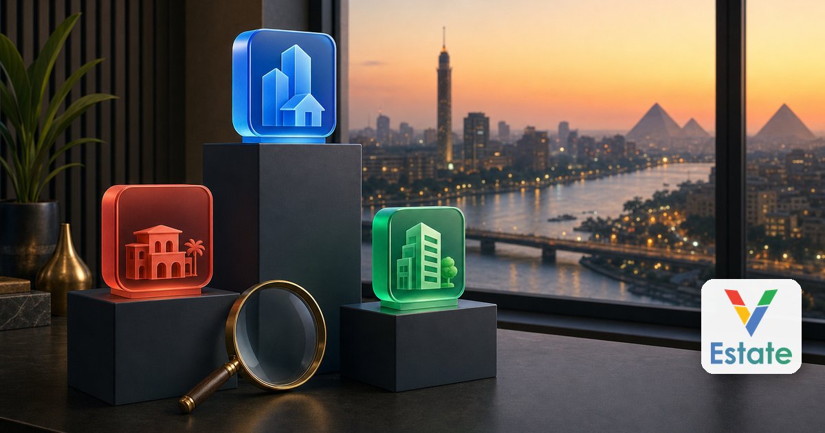 أفضل نظام CRM عقاري في مصر (2026): V Estate مقابل HubSpot وZoho وSalesforce